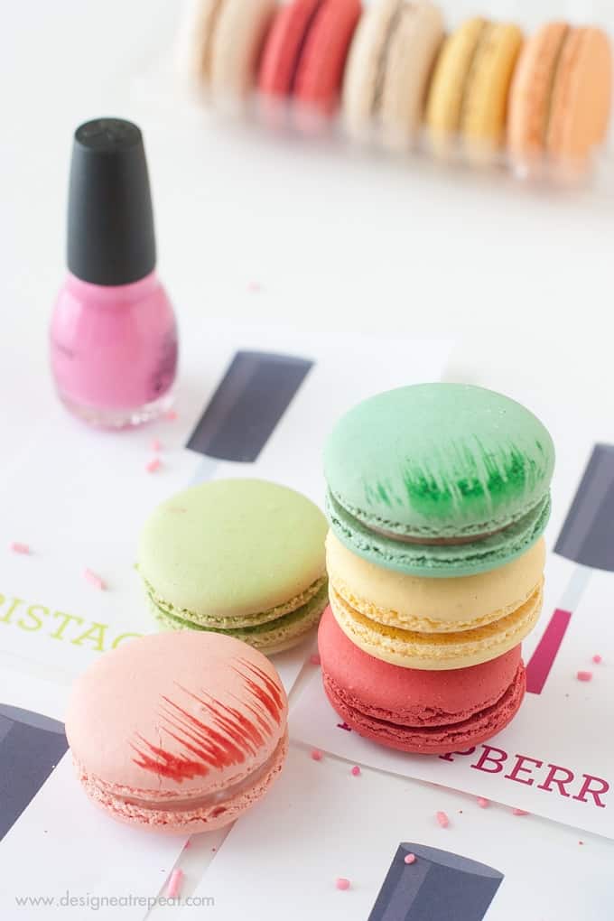 Throw a DIY Nail Polish party with these free printables from Design Eat Repeat